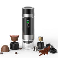 Cafetera Portátil DC12V, 3 en 1 Máquina Espresso para Cápsulas de Café Perfecta para Coche y Camping, Compatible con Cápsula Nes * Original, DG *, Café Molido(Premium, Negro) - details 3