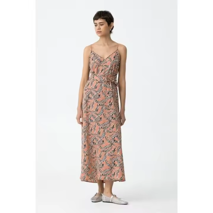 Marcas Mujer Ropa Tiffosi Tiffosi mujer Vestidos y monos  Vestido largo - Tiffosi-Granada spiced coral - 1