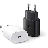 Samsung EP-TA800 Cargador Original (USB C) Ultra Rápido (25W) Corriente alterna para Samsung A55 5G, A23 5G, A53 5G, A54 5G, A13, A23, A33... - details 0