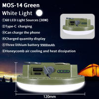 Lámpara Portátil MOSLIGHTING 9900mAh Multifuncional LED Recargable Para Camping Pesca Emergencia Mantenimiento Y Tienda De Noche - details 18