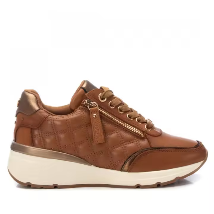 CARMELA 161954 02 Zapatillas deportivas mujer 33620 24I DEPORTIVO CORDON Y CREMALLERA CAMEL - 1