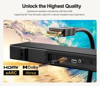 Barra De Sonido ULTIMEA Nova S50 Soundbar Dolby Atmos Soundbar para TV, Potencia Máxima 190W, BASSMX, ,altavoz 2.1 canal, 3D Sonido Envolvente, Bluetooth 5.3, audio TrueHD 4K, salida máxima de nivel de presión sonora de 103dB, subwoofer de 40W - details 9