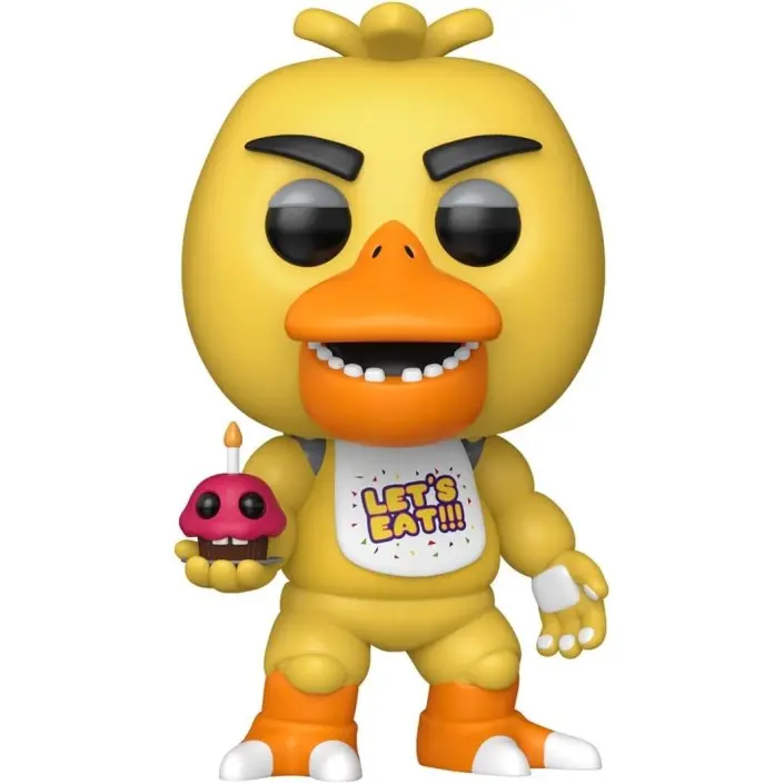 Figura Funko Pop! Five Night At Freddy´s 10 Aniversario Chica Modelo 1063 | 87114 -  Original - Figuras Miniaturas Coleccionables Para Exhibición - Idea De Regalo - Mercancía Oficial - Juguetes Para Niños - 1
