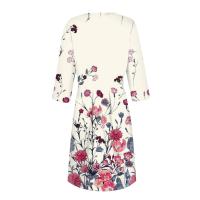 Vestido Para Mujer Traf 2024 De Manga 3/4 Casual Y Elegante Con Bolsillo Y Cierre Trasero Vestido Femenino De Organza Mid-calf Para Todas Las Temporadas - details 17