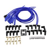 Juego De Cables De Encendido Universal 8mm Spark Plug Cable Montaje Directo a 180 Grados Accesorio De Rendimiento Estable Piezas De Repuesto Para Automóviles - details 1