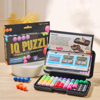 Juego De Rompecabezas 3D Clásico Pirámide Tablero De Desafíos 120 IQ Bola De Perlas Juguetes Montessori Para Niños Desarrollo Mental Lógico - details 1