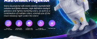 Proyector De Estrellas Y Galaxia Astronauta Con Timer Y Control Remoto Luz Nocturna Para Pared Y Techo LED ABS Energía DC 5V - details 1