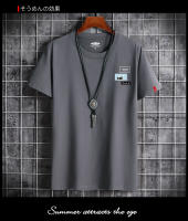 Camiseta Para Hombre 2022 Nueva Moda Fitness Blanca O-Neck Talla Oversize S-6XL Camiseta Casual De Verano Manga Corta Cuidado Con Químicos - details 2