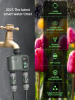 Controlador De Riego Automático Inteligente Tuya Wifi+RF433 Con Filtro De Retraso De Lluvia Timer De Agua Para Jardín 2 Maneras - details 0