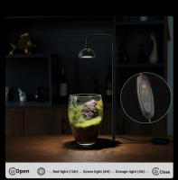 Lámpara De Crecimiento Para Plantas Interiores Con Timer Espectro Completo Lámpara Pequeña Para Luz De Cultivo En Escritorio Terrario De Vidrio - details 3