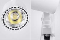 Iluminación De Track LED Completa COB Para Tienda De Ropa Y Hogar Spot Luz De Techo Con Enchufe 110-265V Fijación Por Montaje - details 12