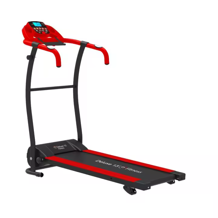 Deluxe 13  Cinta de Andar Correr Plegable con Motor Eléctrico de 1000W, Soporta hasta 150 KGS, Inclinación Regulable y Pulsómetro - Modelo Reforzado - 1