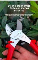 Tijeras De Poda Para Jardín Powerful Grape Especial Para Ramas Gruesas Y Árboles Frutales Podadoras De Acero Inoxidable Manija Plástica Herramienta De Poda De Bonsái - details 13