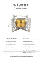 Estufa De Alcohol CAMPINGMOON Para Camping Y Picnics Al Aire Libre Equipamiento Pequeño Y Portátil Hecho De Aleación De Aluminio - details 3