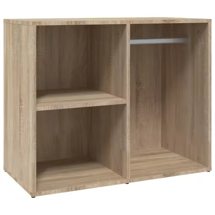 VidaXL Mueble vestido Madera contrachapada Roble Sonoma 80x40x65 cm - 1