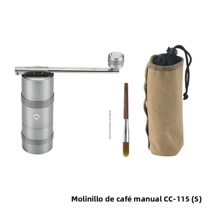 CAMPINGMOON Molino De Café Manual Para Acampar Resistentes Al Agua Plegables Sin Químicos Originales En China Acero Inoxidable - 1
