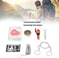 Kit de Herramientas de Supervivencia Kits de Suministros de Equipo Y Equipo de Supervivencia para Emergencias Senderismo Caza Camping Aventuras - details 1