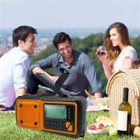 Radio De Emergencia Portátil Con Solar Y Manivela 4000mAh AM/FM Con LED Y Cargador De Teléfono Móvil Y Banco De Almacenamiento - details 8