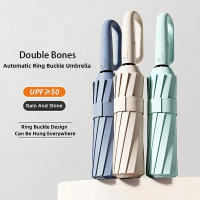 Paraguas Automático De 20 Ribas Resistente Al Viento Y Al Agua Para Hombres Con Mango De Hebilla 41.34 Pulgadas Reinforced - details 0