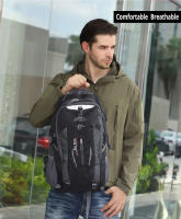 Mochila clásica de viaje para hombre, bolsa impermeable para ordenador portátil, senderismo, mochila escolar deportiva, nailon, para exteriores - details 1