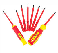 Juego De Destornilladores Hexagonales Aislados Para Electricistas Con Mango Y Cabeza Magnética Set De 10 Piezas Multifuncional De Acero De Alta Dureza Para El Hogar - details 3