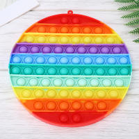 Juguetes Sensoriales De Colores Arcoíris Para Niños Grandes Y Pequeños Juguetes Antiestrés De Tamaño Grande 20cm Para Autismo Regalos Para Niños - details 1