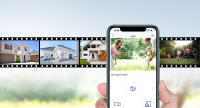Cámara De Seguridad IP 1080P Dual-lens Wifi PTZ Exterior Con Visión Nocturna Humana Detecta Y Auto Seguimiento Doble Pantalla Camhi - details 25