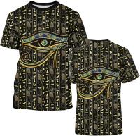 Camiseta Unisex De Estampado 3D BJU Ancient Egypt Estilo Casual Manga Corta Transpirable Para Viajes Y Uso Diario - details 23