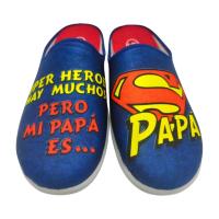 Zapatillas de casa para hombre de verano con puntera cerrada Marca Flossy cómodas, flexibles, ligeras y gran confort , con plantilla extraíble y suela perfumada , antideslizante , fabricadas en España ,suaves y tiernas. Calzado para el hogar ideal - details 0