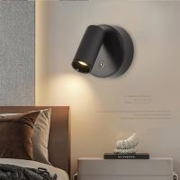 Lámpara De Lectura LED Recargable USB Con Base Magnética Y Tipo-C Para Dormitorio Luz De Pared Dimmable Para Habitación Moderna - details 2