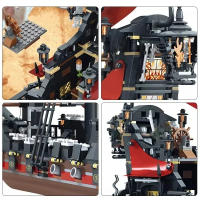 Bloques De Construcción Compatible Con La Serie De Películas Piratas Del Caribe Juguetes Para Niños Regalo De Cumpleaños Compatibles Con 4195 Y 4184 - details 3