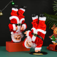 Juguete De Santa Claus Bailando Encantador Con Música Regalo Divertido Para Niños Decoración De Casa Figura Animada Eléctrica Para El Hogar - details 0
