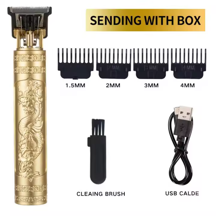 Cortadora de pelo profesional inalámbrico Eléctrico hair Clipper beard máquina de afeitar helbres short hair Máquina peluquero para hambres Court Estilo - 1