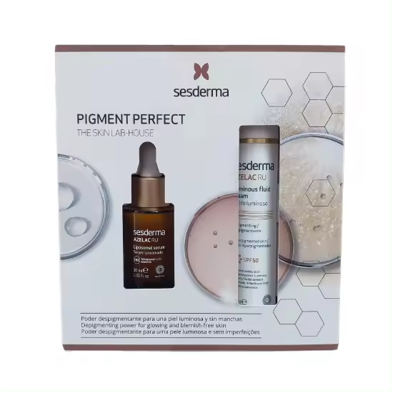 SESDERMA PROMO DESPIG. SERUM LIPOSOMADO AZELAC RU 30ML + FLUIDO LUMINOSO SPF50 5 - 1
