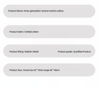 Almohada Anti-Tracción De Soja Para Adultos Y Niños Durable Para Dormitorio Estudiantes Y Hogar Ayuda Al Sueño Con Relleno De Poliéster 100% - details 20