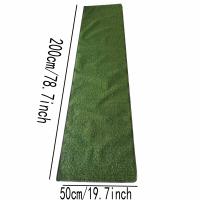 1pc Sintético Césped Artificial De PP+PE Bandera De Mesa De Jardín Simulación Decoración Al Aire Libre Paisajismo Falso Césped - details 5