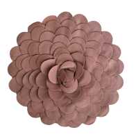 FUNDA DE COJIN 45*45 CON RELLENO INCLUIDO DE COLOR MARRON - details 0