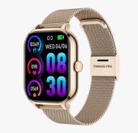 Reloj inteligente unisex con función de teléfono, asistente de voz, alerta de mensajes, reloj de fitness, monitor de sueño de pulso, reloj deportivo - details 0