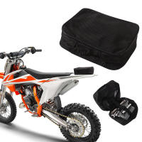 Bolsa De Herramientas Para Motocicleta Universal Off-road En Color Negro Adecuada Para Honda XR CR XL Yamaha Fender Mudguard - details 0