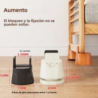 Almohadillas Antideslizantes Para Pies De Muebles Elevadores Para Mesa Sofá Armario Lavadora No Slip Cushion Chair Risers - details 4