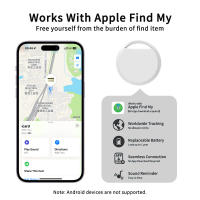 Rastreador Inteligente GPS Bluetooth Dispositivo Antipérdida Para Llaves Equipaje Cartera Compatible Con Apple Find My iOS - details 0