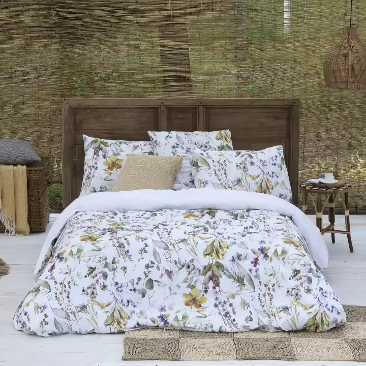 ETHERE MAISON - Funda de almohada Kasala, algodón 200 hilos. - 1
