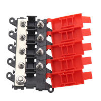 Bloque De Fusibles Midi Para Coche 3/4/5/6 Caminos Soporte De Fusible De 200A Tipo De Distribución De Energía Para Coche Camión RV - details 3