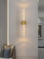 Lámpara De Pared LED De Cristal Núrdico Con Bolitas Para Dormitorio Y Sala De Estar Iluminación Interior Doméstica Decorativa AC85-265V - details 4