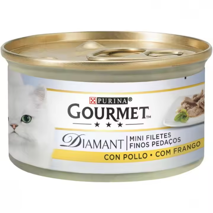 Gourmet Diamant Finas Lonchas con Pollo - 24 unidades x 85 gr - 1