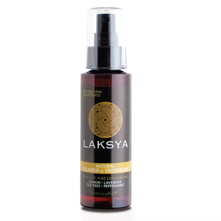 Limpiador Natural para Esterillas de Yoga Laksya – Con Aceites Esenciales de Limón, Lavanda, Árbol de Té y Menta - 1