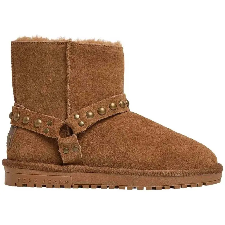 Botas Pepe Jeans Diss Biker para mujer en color marron - 1