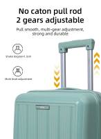 S7 STAR LG61716-LG61721 Juego 3pcs Cabina PP de Viaje, Maleta Resistente Rígida 20+24+28in. Equipaje Elegante Ligero de Moda, Pack 3 Piezas Cabina con 4 Ruedas Giratorias Multidireccionales 360° Asa Telescópica - details 3