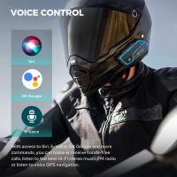 GEARELEC GX10 Intercomunicador Bluetooth Para Motocicleta Casco Headset 10 Conductores Sin Cable BT Interfono De Motocicleta Compartir Música - details 18
