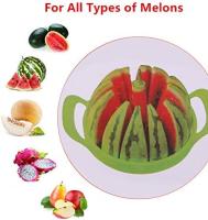 Accesorios de cocina para cortar sandía, cortador de melón y cortador de sandía, herramientas de corte, cortador de sandía, cortador de frutas, cortador multifunción de cocina para todo tipo de melones - details 3